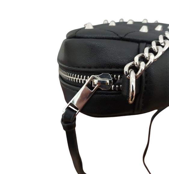 Rebecca Minkoff Quilted Studded Crossbody New With Tags - Picture 4 of 6